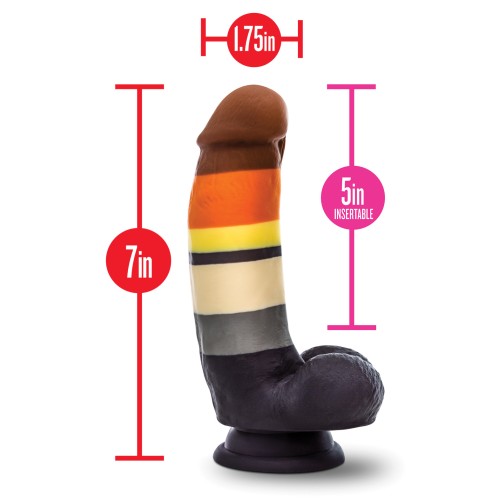 Avant P9 Bear Pride Dildo Multi Color