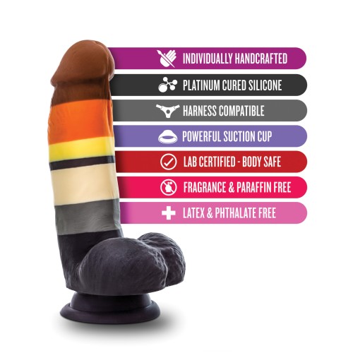 Avant P9 Bear Pride Dildo Multi Color