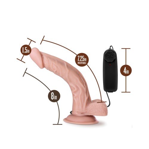 Blush Dr. Skin Dr. Sean 8" Cock w/Suction Cup - Vanilla