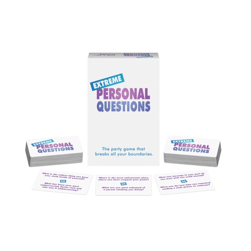 Extreme Personal Questions Adult Game