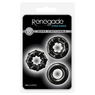 Anillos Renegade Dyno Negro Rendimiento