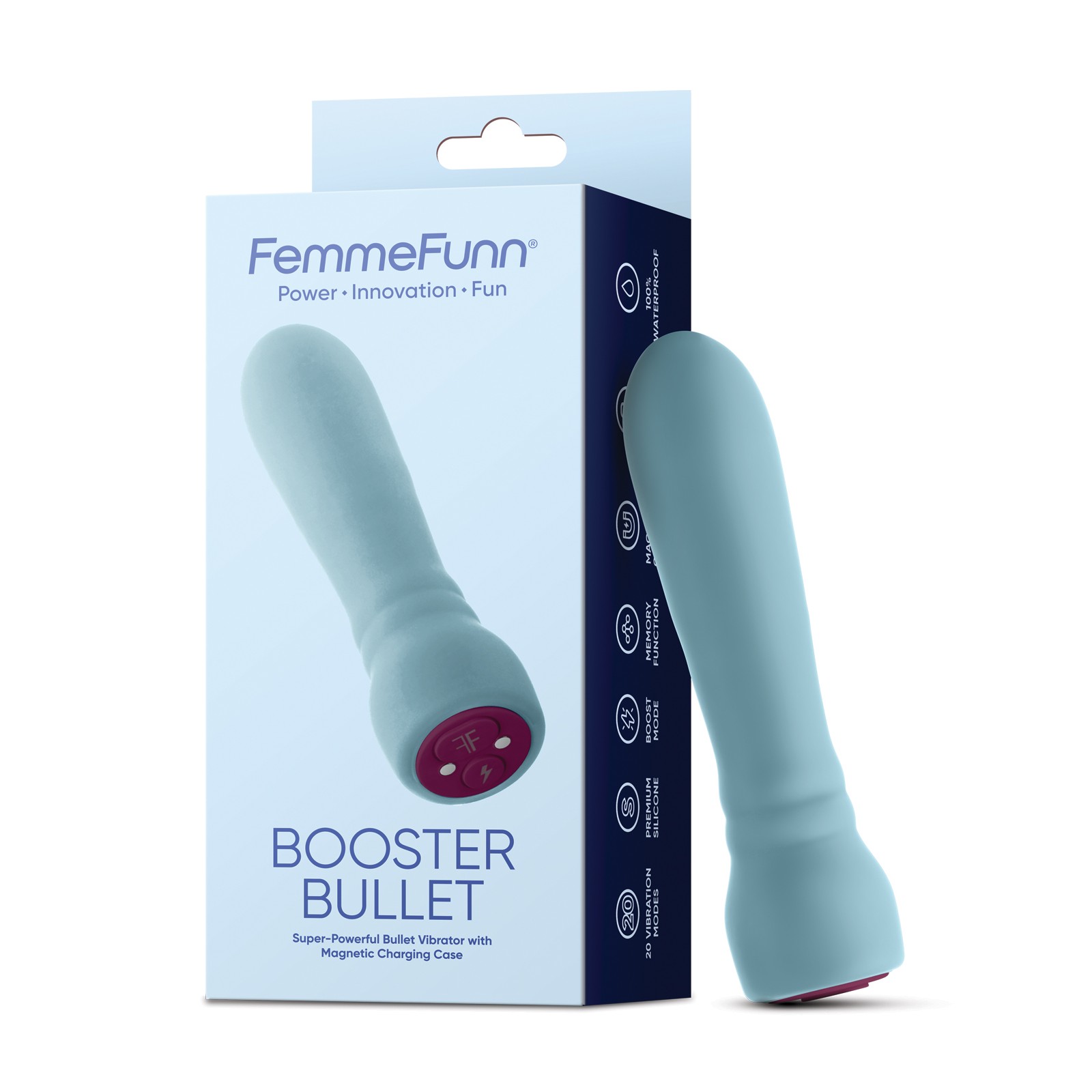 Femme Funn Booster Bullet Azul Claro