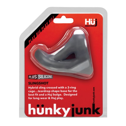 Hunky Junk Slingshot 3 Anillos En Forma de Gota - Stone para Comodidad y Placer