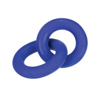 Hunky Junk Duo Linked Cock & Ball Rings Cobalt