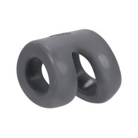 Anillo para Pene Hunky Junk Connect con Balltugger para un Placer Aumentado