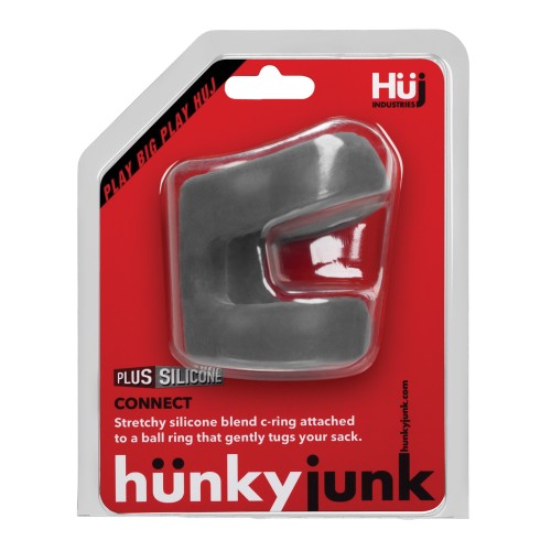 Hunky Junk Connect Cock Ring with Balltugger for Enhanced Pleasure