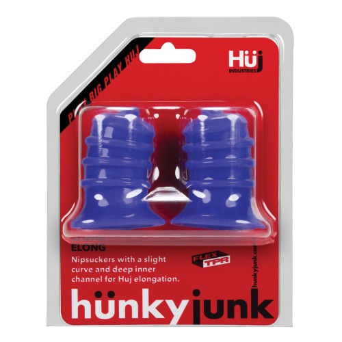 Hunky Junk Elong Nipsuckers Cobalt