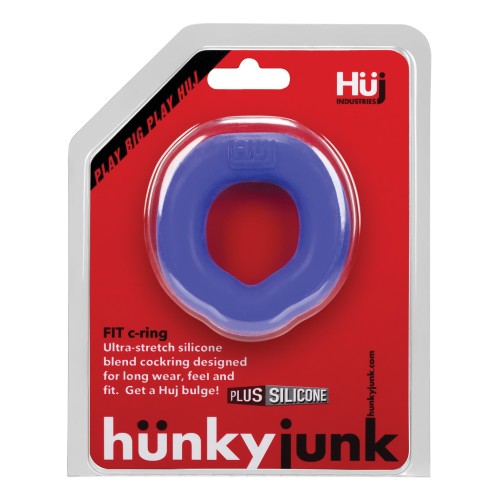 Hunky Junk Fit Ergo C Ring Cobalt