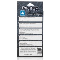 Packer Gear 4 Pulgadas Pene de Silicona para Packing - Marfil