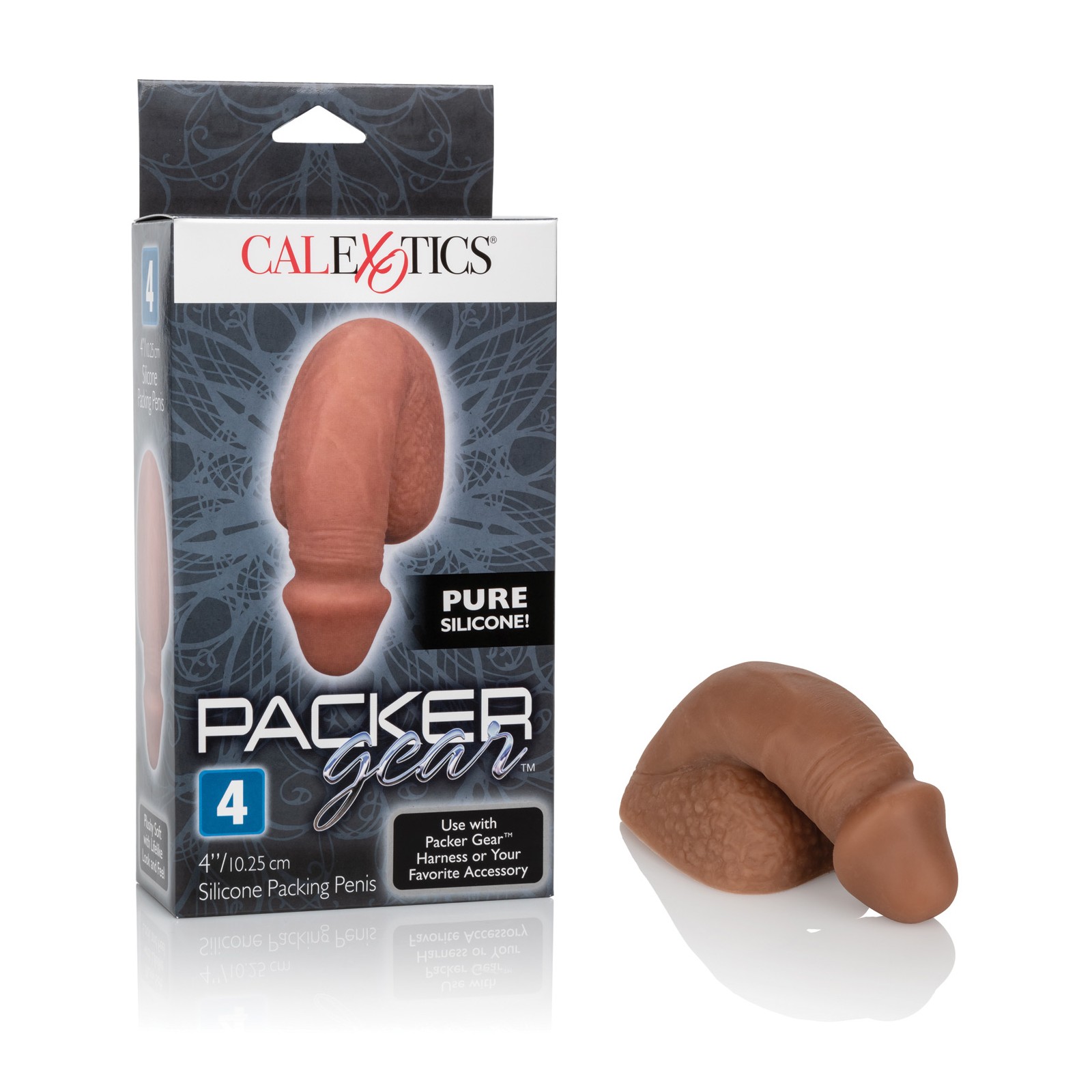 Packer Gear Pene de Silicona de 4 Pulgadas - Sensación Realista