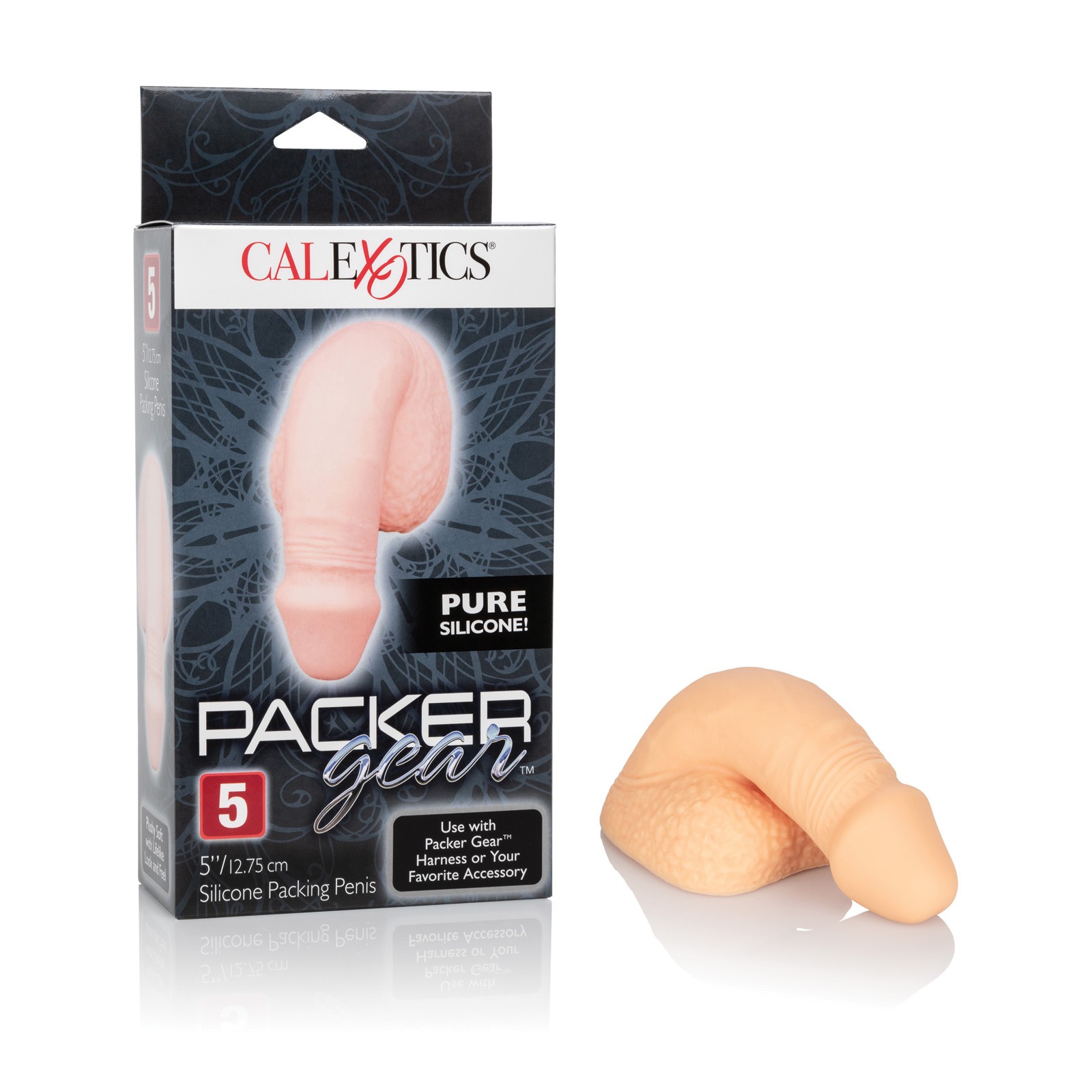 Packer Gear 5 Inch Silicone Packing Penis Ivory