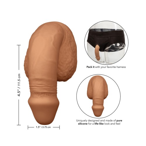 Packer Gear 5-inch Silicone Packing Penis - Tan