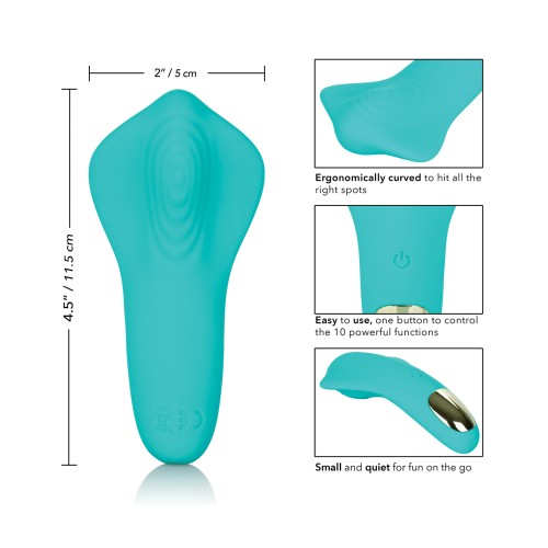 Slay Pleaser Compact Massager in Teal