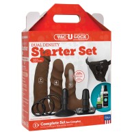 Vac-U-Lock Dual Density Starter Harness Set - Chocolate