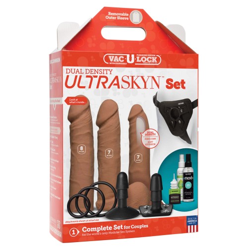 Set Vac-U-Lock de ULTRASKYN de Densidad Doble Caramelo