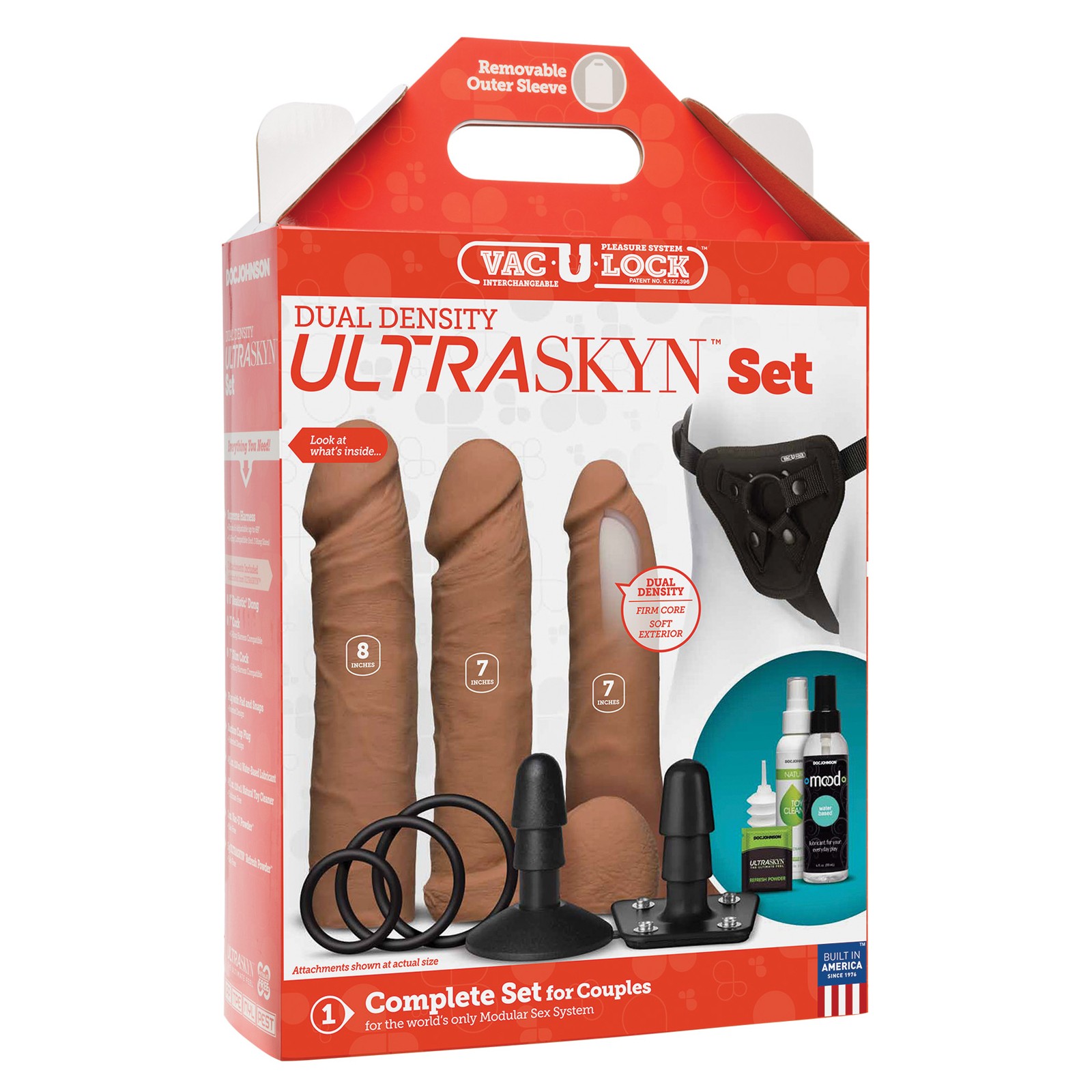 Set Vac-U-Lock de ULTRASKYN de Densidad Doble Caramelo