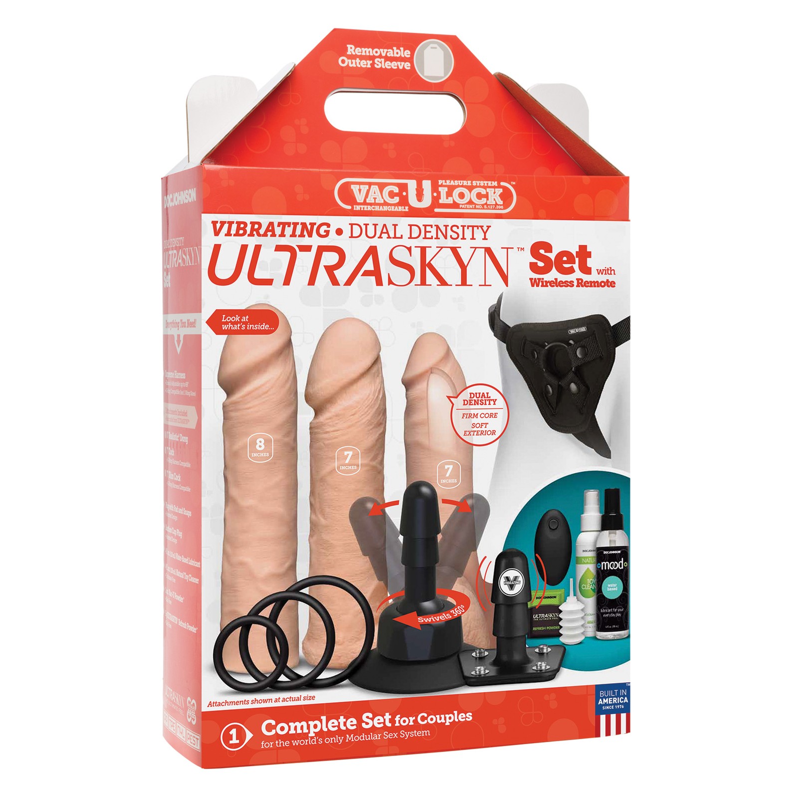 Vac-U-Lock Vibrating ULTRASKYN Set