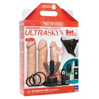 Vac-U-Lock Vibrating ULTRASKYN Set