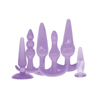 Try-Curious Anal Plug Kit Purple