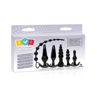 Kit de Plugs Anales Try-Curious Negro