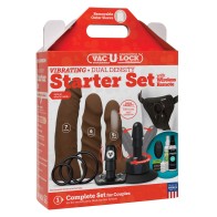 Vac-U-Lock Dual Density Starter Set Chocolate