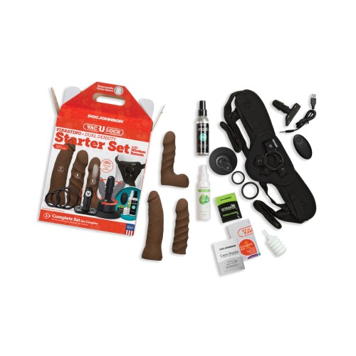 Conjunto Inicial Vac-U-Lock de Doble Densidad Chocolate