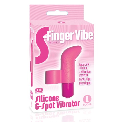 Vibrador de Punto G S-Finger en Rosa