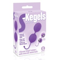 The 9's S-Kegels Silicone Balls - Purple