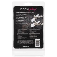 Nipple Play Adjustable Crystal Clamps for Sensation