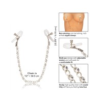 Nipple Play Adjustable Crystal Clamps for Sensation