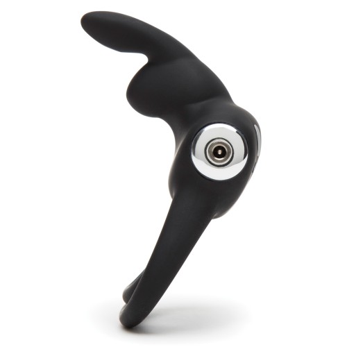 Happy Rabbit Cock Ring - Black - Enhance Your Pleasure Together