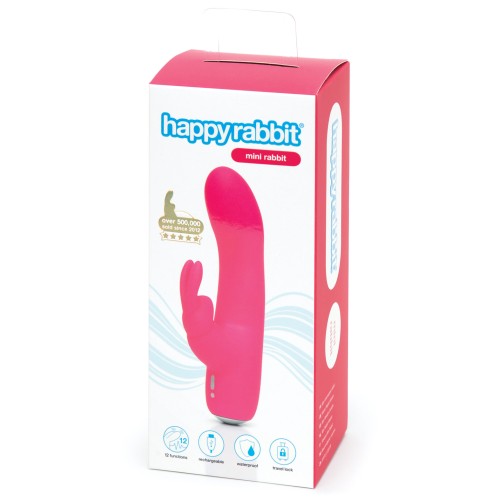 Happy Rabbit Mini Rechargeable Vibrator - Pink