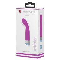 Mini Vibrador G-Spot Pretty Love John - Fucsia para Placer Definitivo