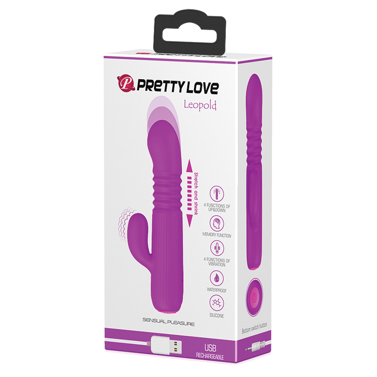 Mini Vibrador Thruster Pretty Love Leopold