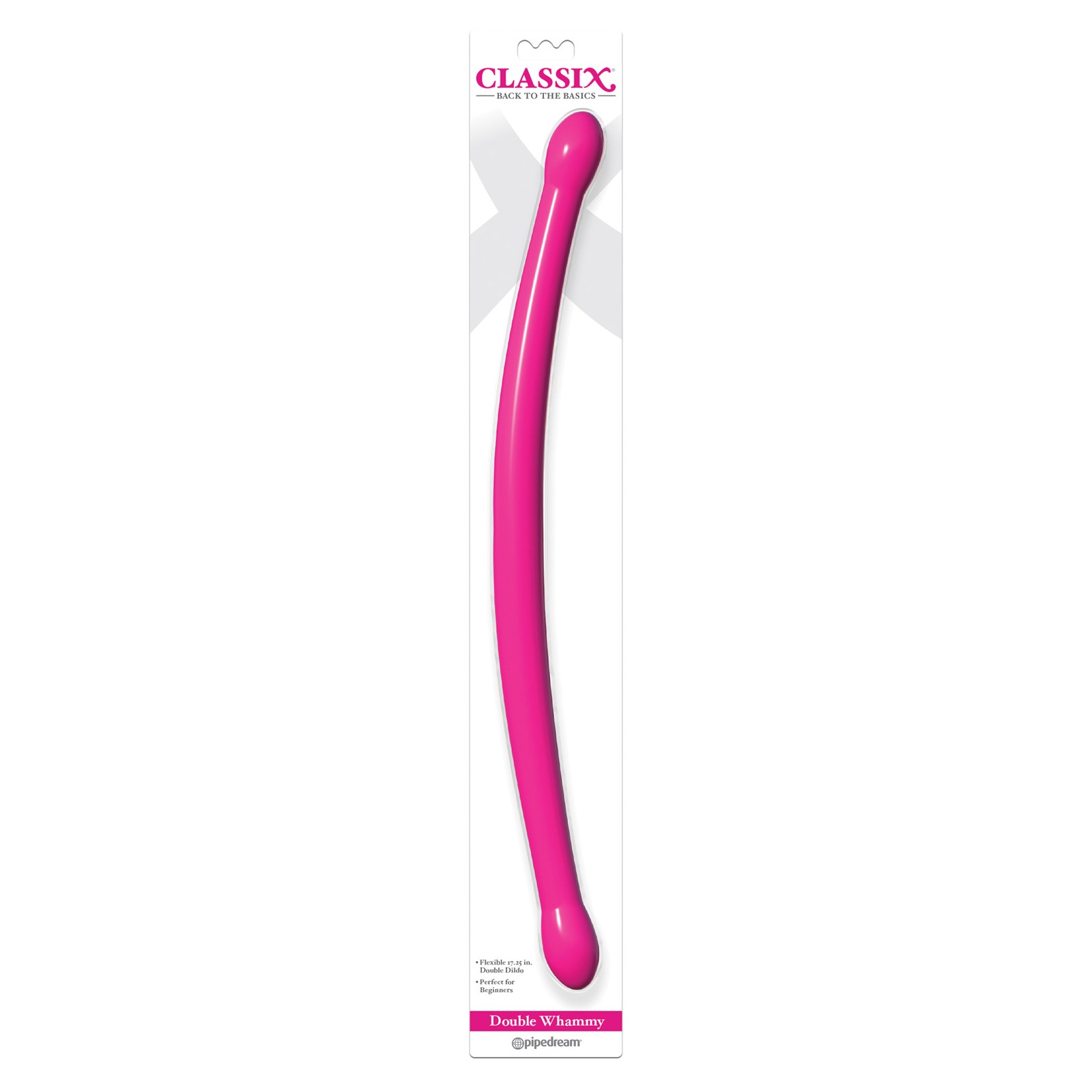 Classix Bendable Double Dong 18 Inch Pink