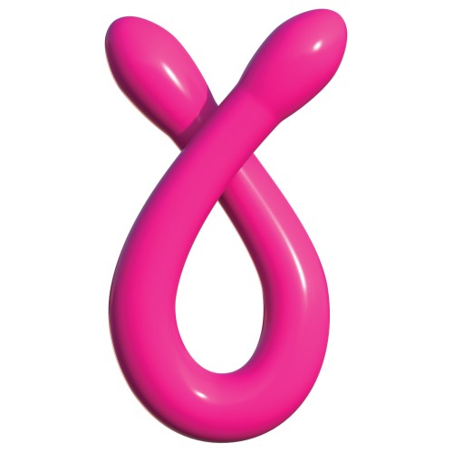 Classix Bendable Double Dong 18 Inch Pink