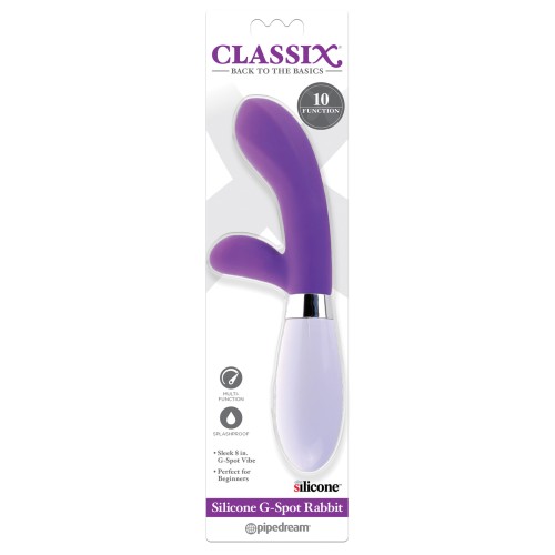 Classix Silicone G-Spot Rabbit - Double Pleasure