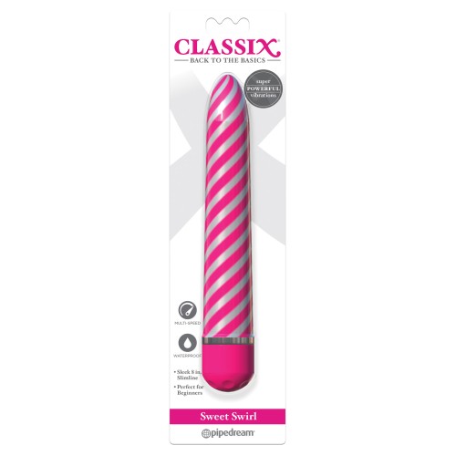 Vibrador Classix Sweet Swirl Rosa