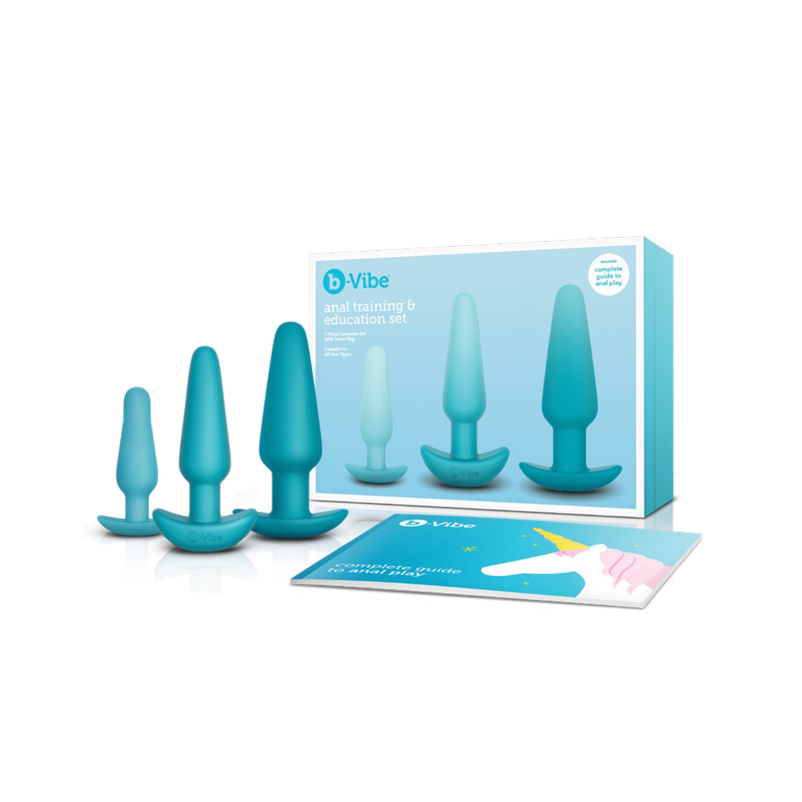 b-Vibe Anal Education Set - Teal