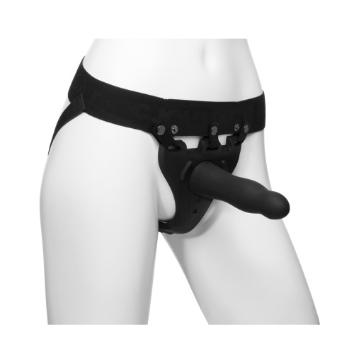 Body Extensions Vibrating Strap-On Set - Black