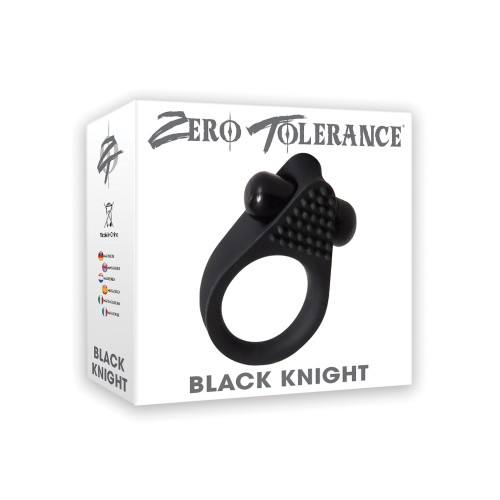 Zero Tolerance Black Knight Cock Ring - Ultimate Pleasure