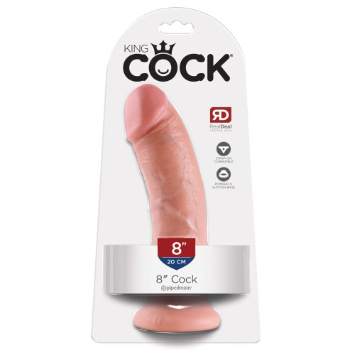 Dong Realista de 8 Pulgadas King Cock para Placer Último