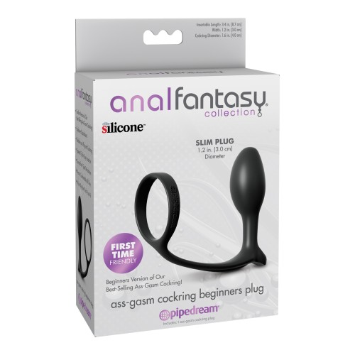 Anal Fantasy Ass-Gasm Cockring Black