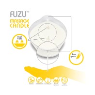 Fuzu Massage Candle - 4 oz Fiji Dates & Lemon Peel