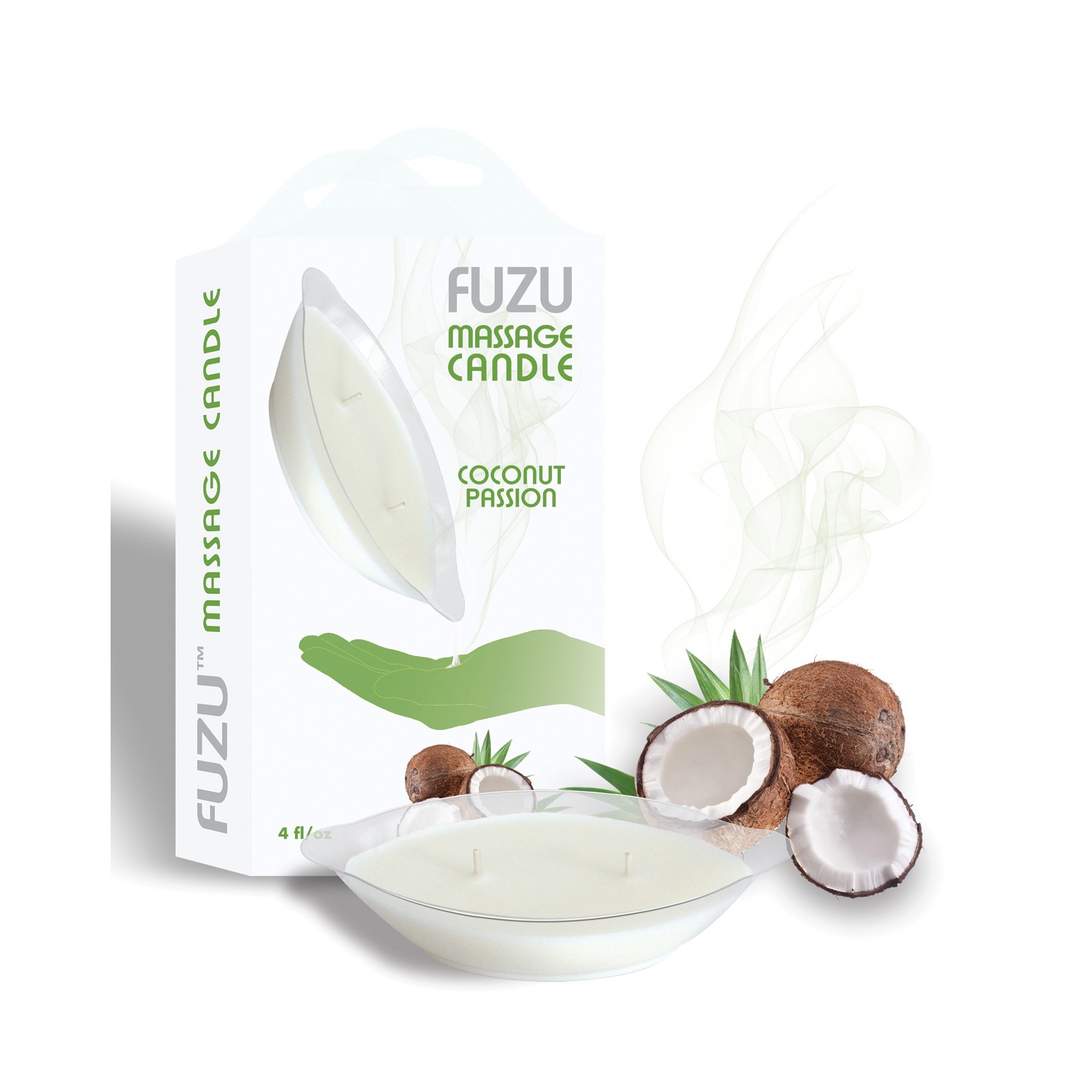 Fuzu Massage Candle Coconut Passion