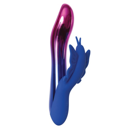 Evolved Firefly Dual Stim in Blue for Vibrant Pleasure