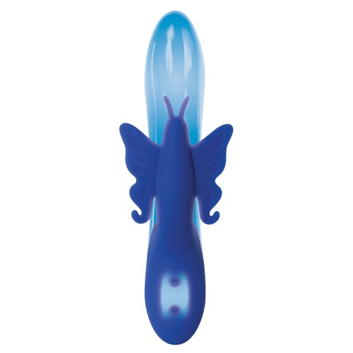 Evolved Firefly Dual Stim in Blue for Vibrant Pleasure