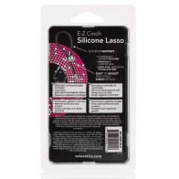 E-Z Cinch Silicone Lasso Ring - Black