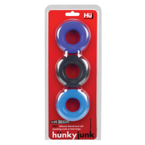 Hunky Junk C Ring Pack Cobalt