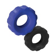 Hunky Junk Cog Ring Double Pack Cobalt & Tar